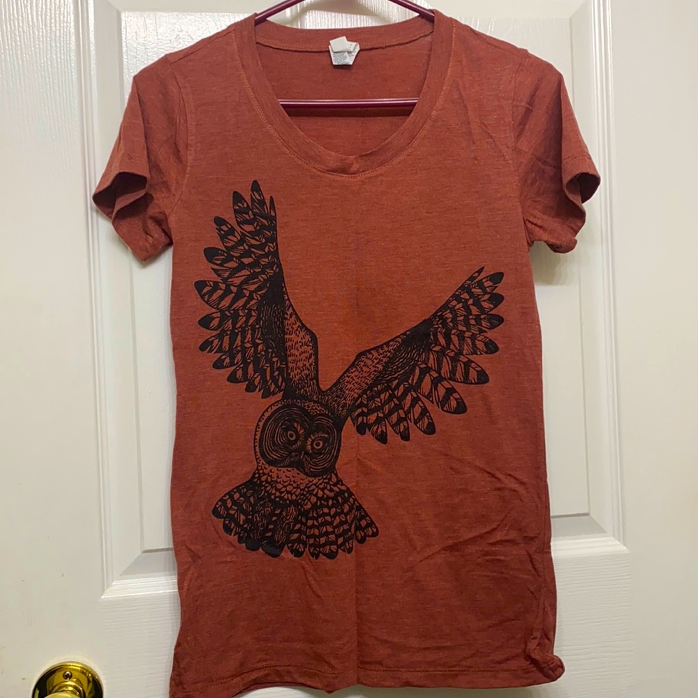 Printed Owl Tshirt